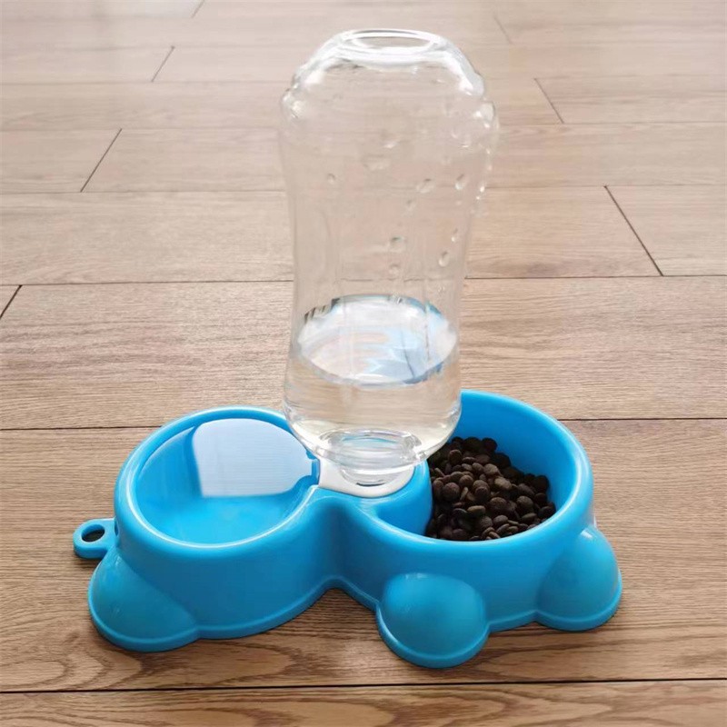 Little Bear Shape Pet Double Bowl TM4005